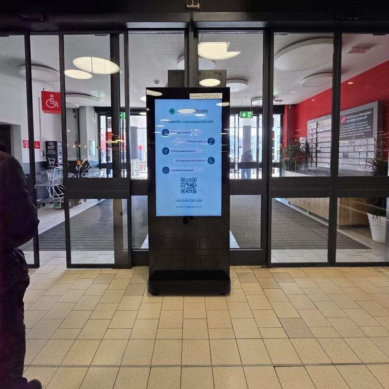 Reteaua Digitala DOOH Indoor - KAUFLAND | Pitesti-Gavana