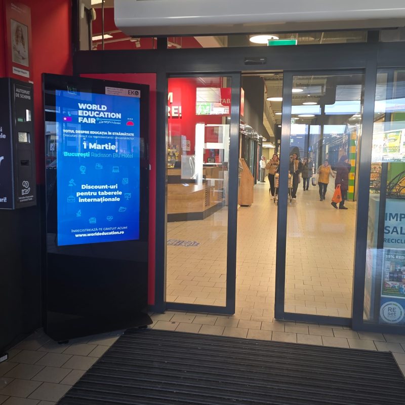 Reteaua Digitala DOOH Indoor - KAUFLAND | Râmnicu Vâlcea – Str. Gib Mihăescu