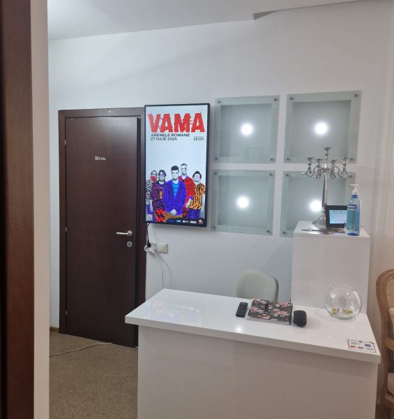 Reteaua Digitala DOOH Indoor - Malina Clinic