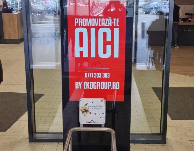Publicitate interactivă în Cluj Napoca cu rețeaua DOOH EkoGroup, susținută de Ciprian Petrescu